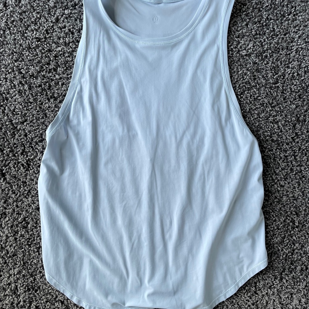Lululemon Baby Blue Tank Top Size 4